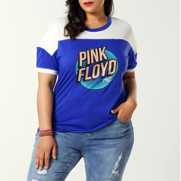 Pink Floyd Logo 1965  progressive rock Official 1X Plus Size T-Shirt NWT - Picture 1 of 2